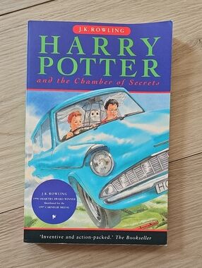 Harry Potter and the Chamber of Secrets First Edition Paperback Novel